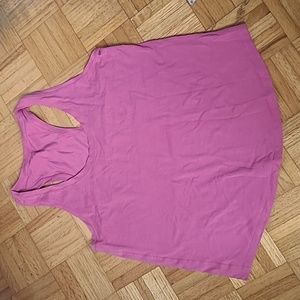 Size 8 lululemon love tank in pink